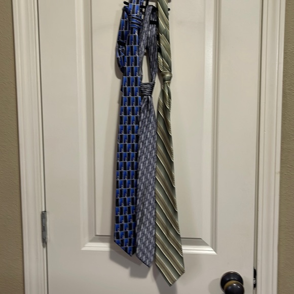 Set of 3 mens neck ties - Picture 2 of 6